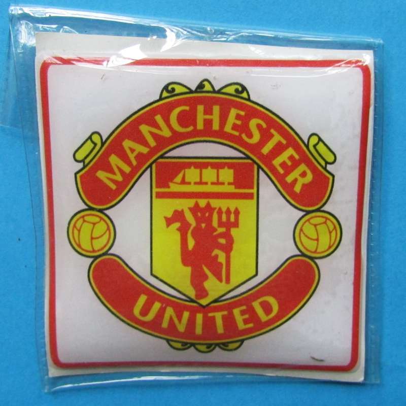 Old Manchester United Football Club Rubber Badge