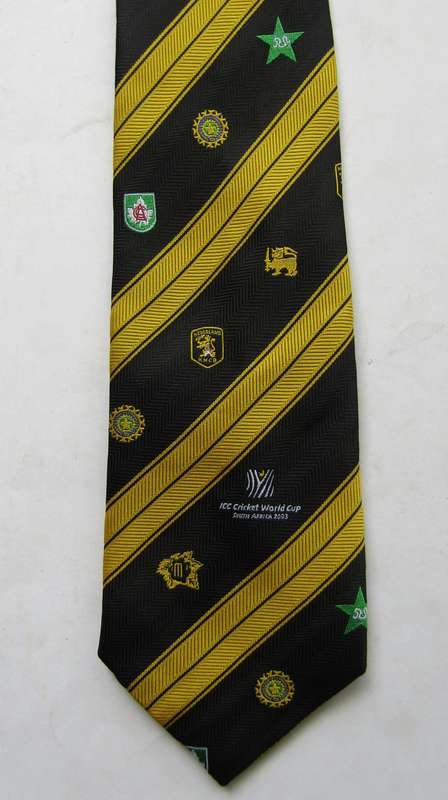 2003 ICC Cricket World Cup Neck Tie