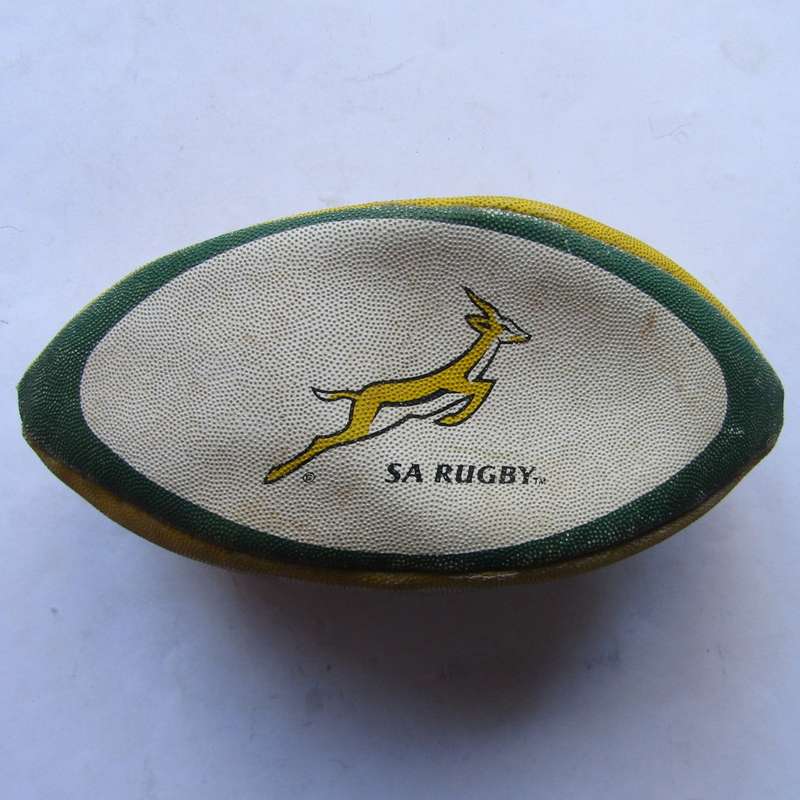 Old Gilbert Midi Size Springbok Rugby Ball