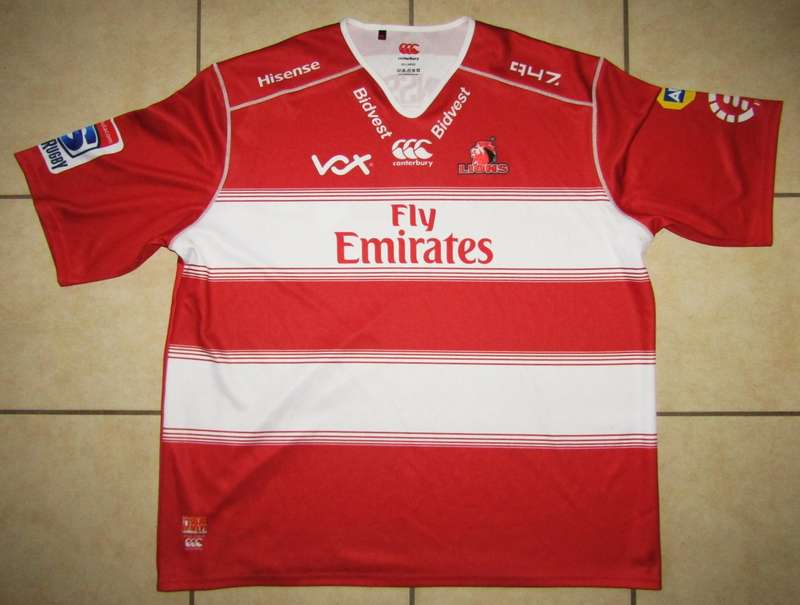 Old Lions Super Rugby Jersey - Size 5XL