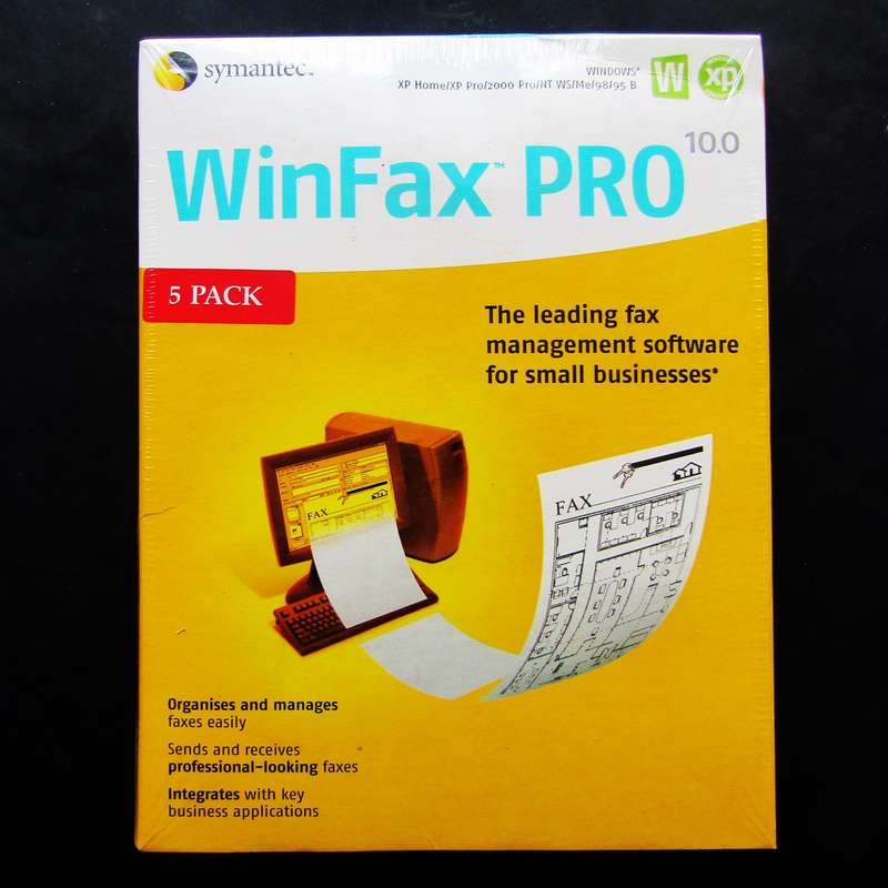 NEW Sealed - WinFax Pro 10.0 Software Program (2000)