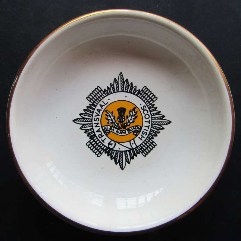 SADF Transvaal Scottish Peanut Bowl