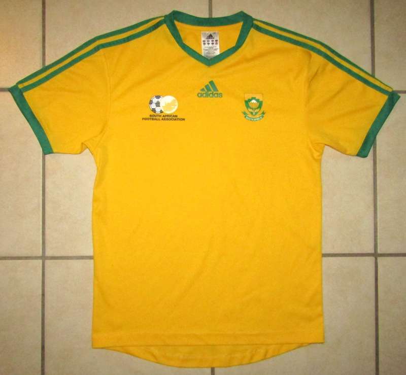 Old Adidas SA Football Jersey - Size XS