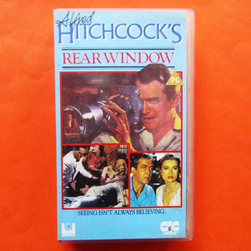 Rear Window - Alfred Hitchcock - Movie VHS Tape