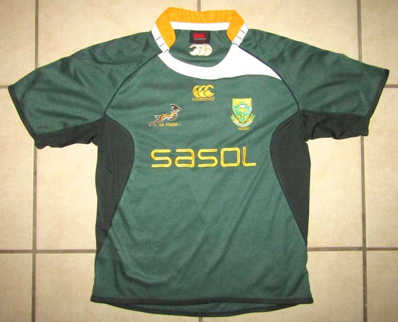 Old Springbok Rugby Jersey - Kids Size 11/12