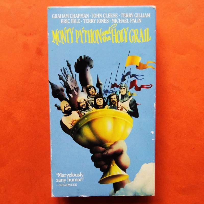 Monty Python and the Holy Grail - Movie VHS Tape (1991)