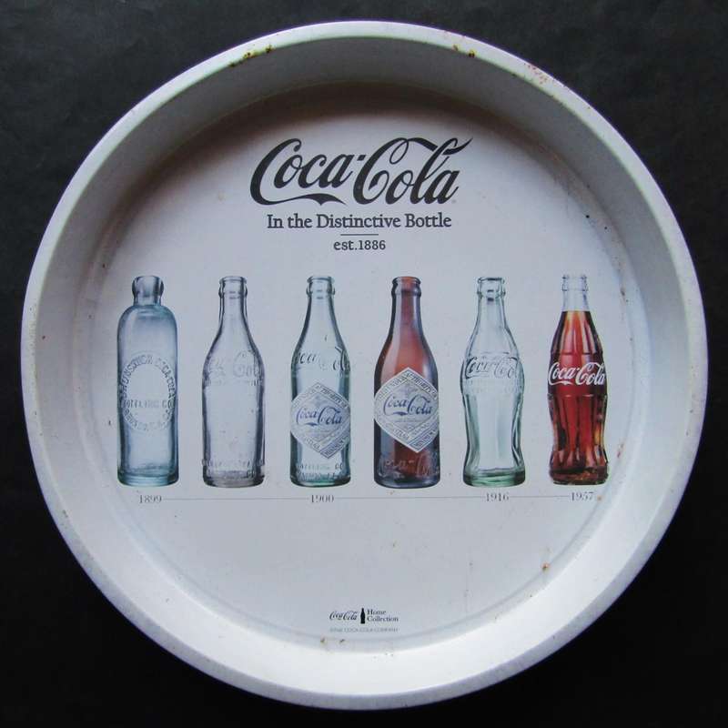 2013 Coca Cola Metal Bar Tray