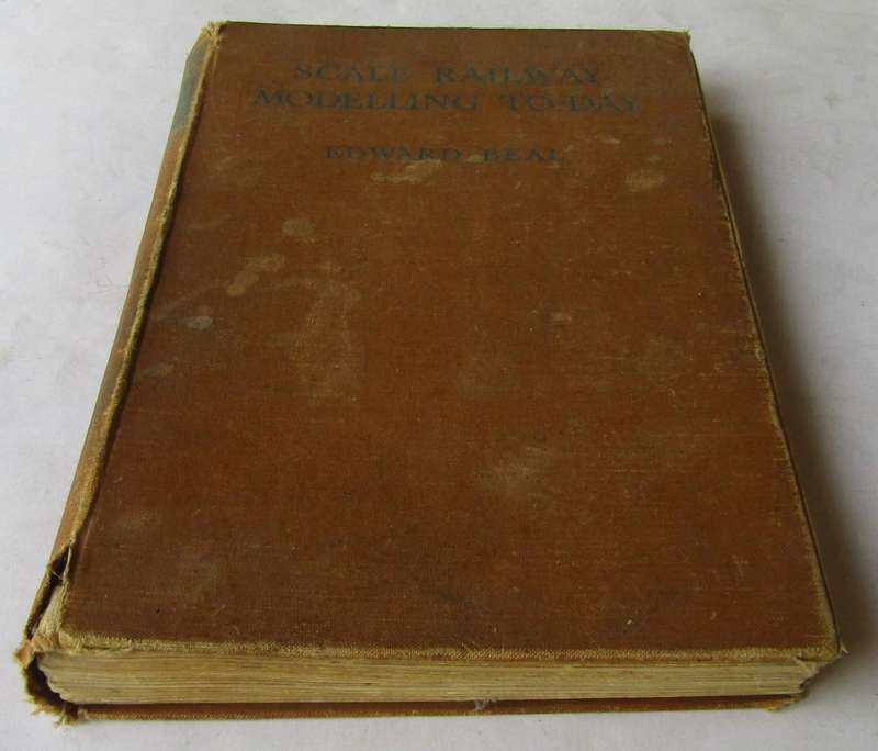 Scale Railway Modelling To-Day - Hardcover Book (1939)