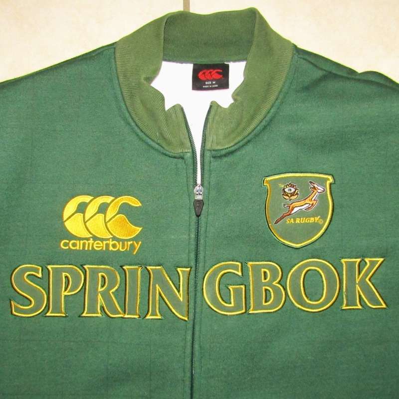 Old Canterbury Springbok Rugby Jacket - Medium Size