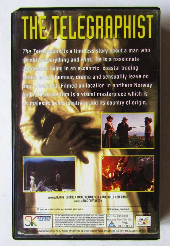 The Telegraphist - Movie VHS Tape (1993)
