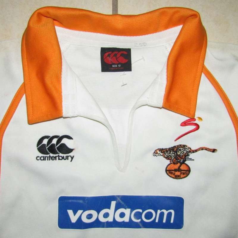 Old Free State Cheetahs Rugby Jersey - Kids Size 12