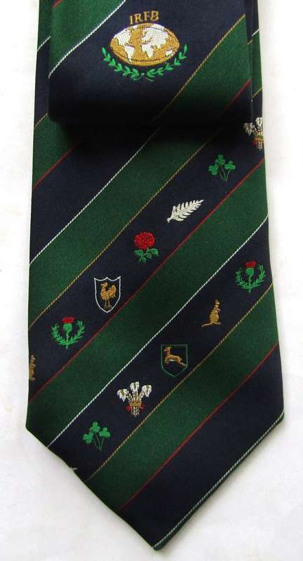 Old IRFB International Rugby Football Board Neck Tie