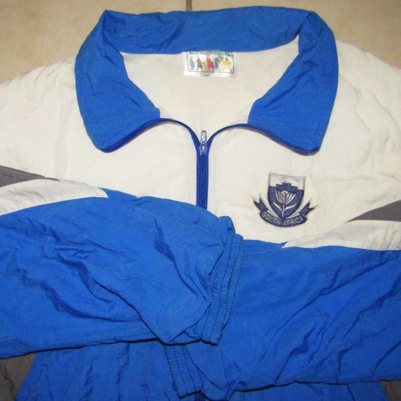 Old Team South Africa Tracksuit Jacket - Large Size