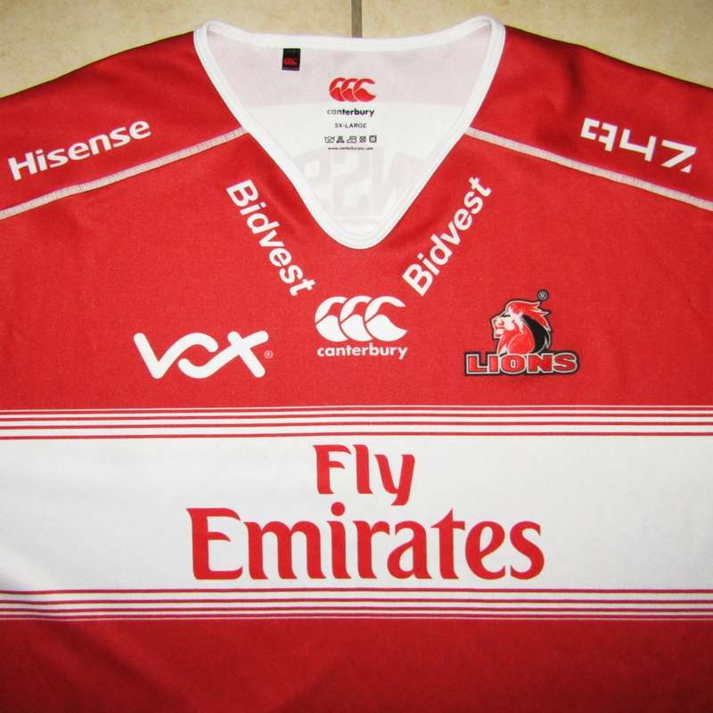 Old Lions Super Rugby Jersey - Size 5XL