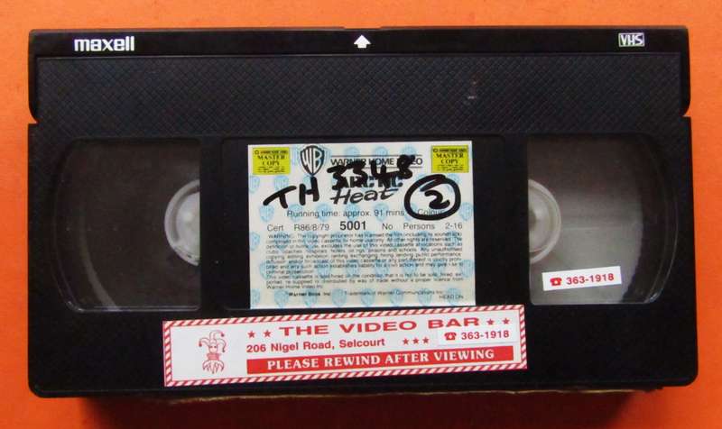 Artic Heat - Action Movie VHS Tape (1986)