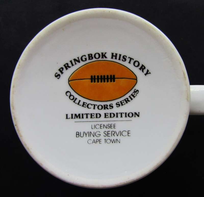 1906 - 1936 Springbok Rugby Collectors Series Mug