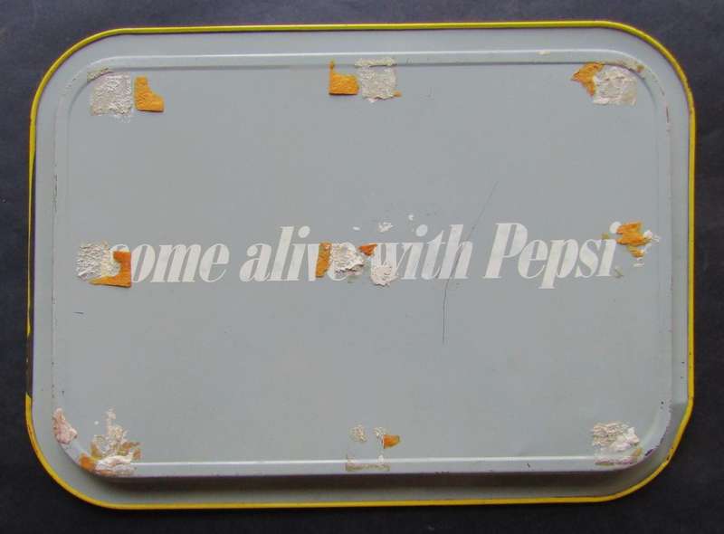 Old Pepsi Cola Metal Advertising Tray