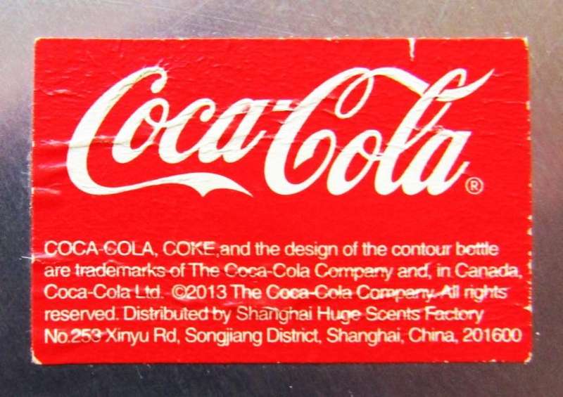 2013 Coca Cola Metal Bar Tray
