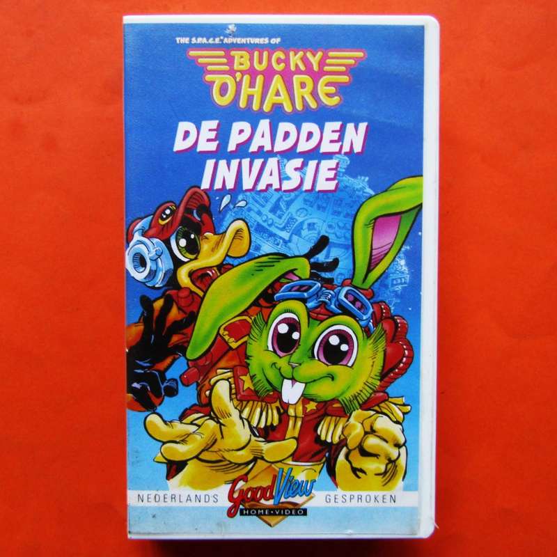 Bucky O'Hare - Netherlands - TV Series VHS Tape (1991)
