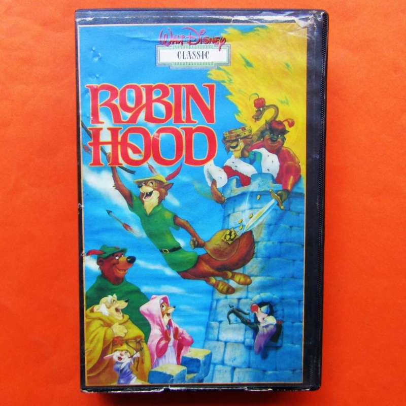Robin Hood - Walt Disney VHS Tape