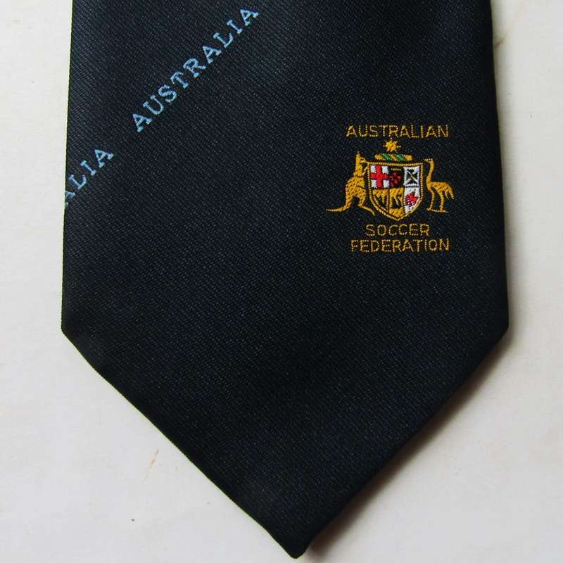 Old Australian Soccer Federation Neck Tie