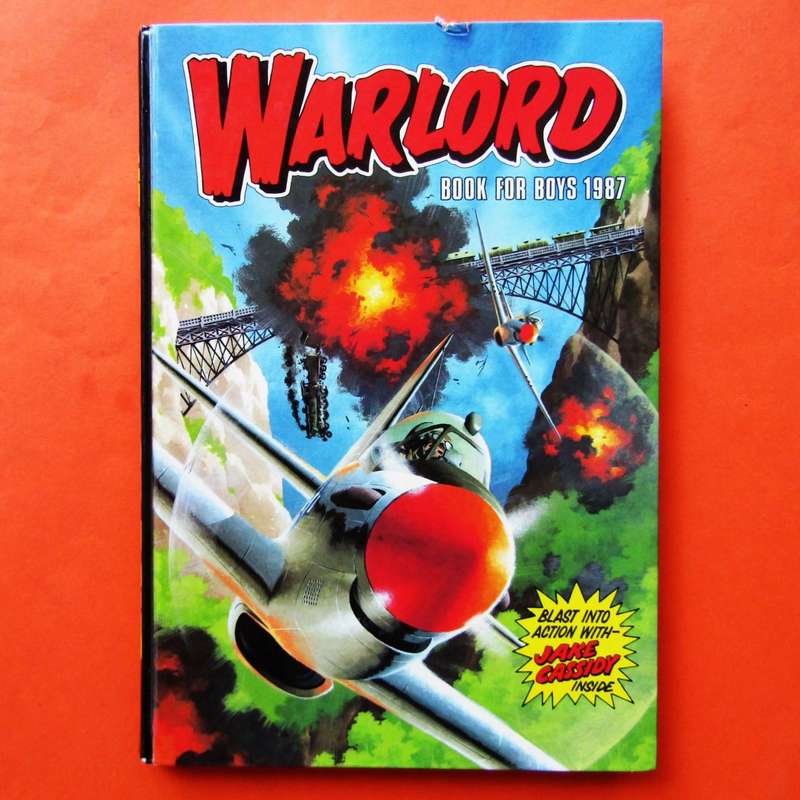 1987 Warlord Book for Boys Annual