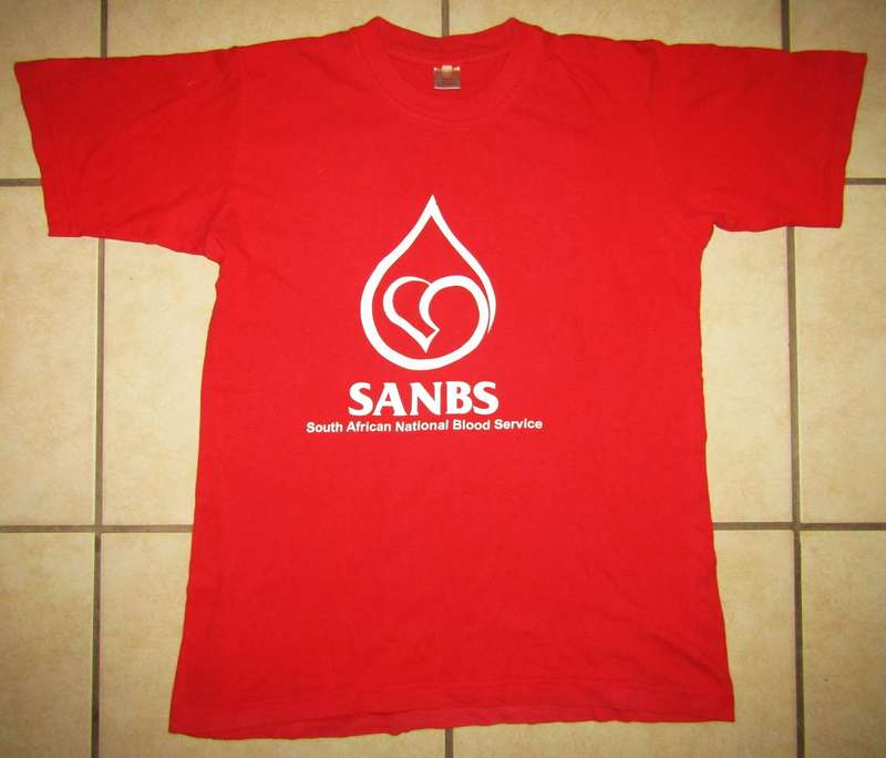 Old SA National Blood Service T-Shirt