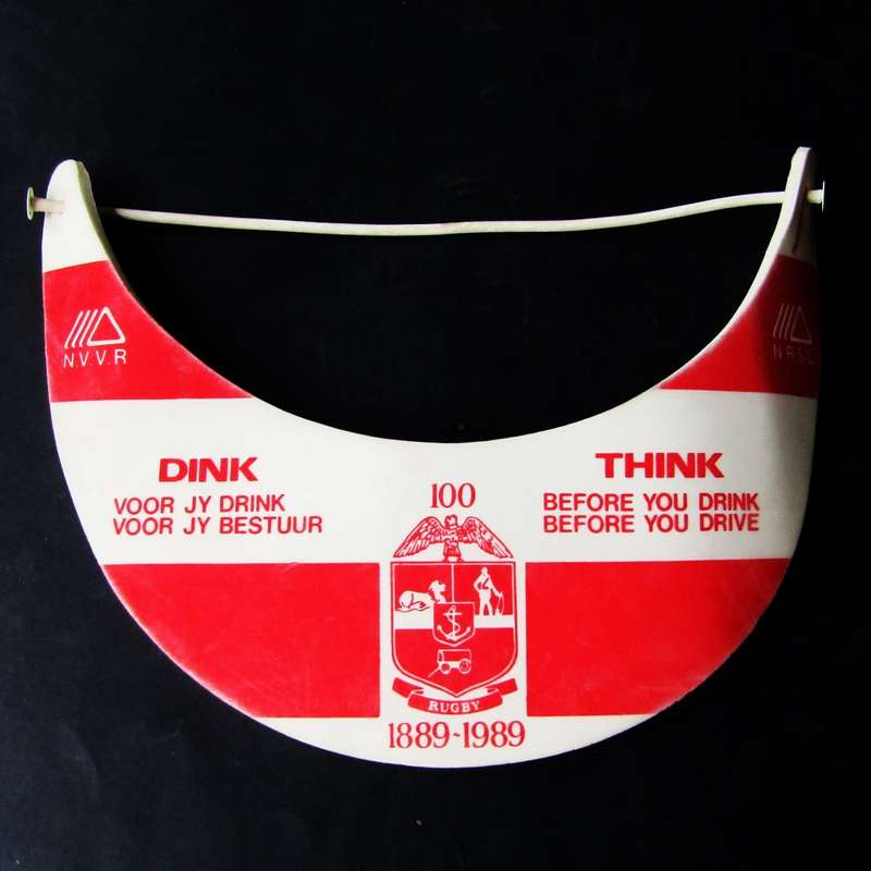 1989 Transvaal Rugby 100 Year Visor Cap