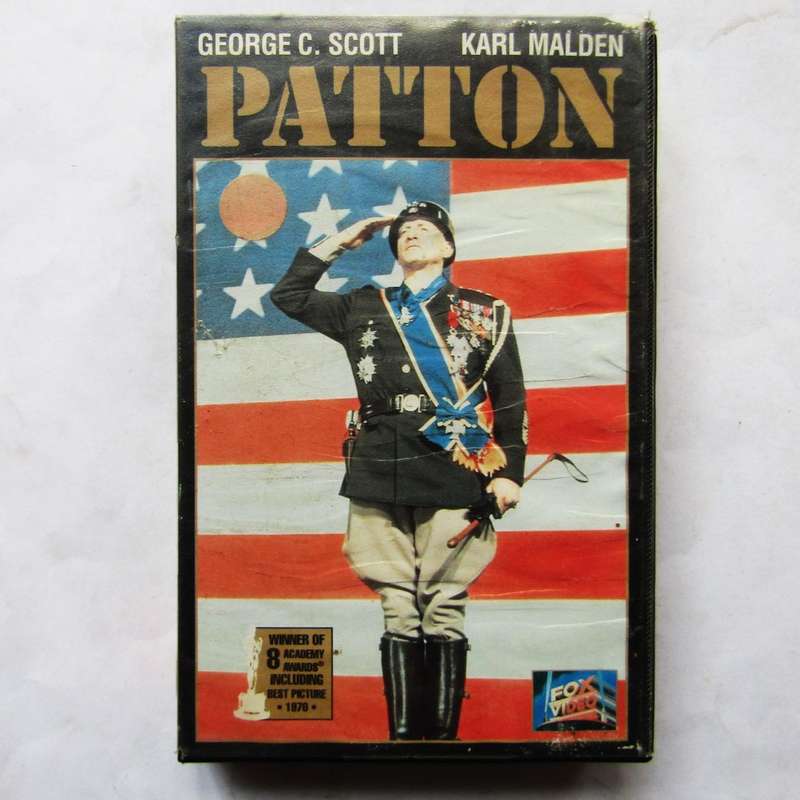 Patton - War Movie VHS Tape (1995)