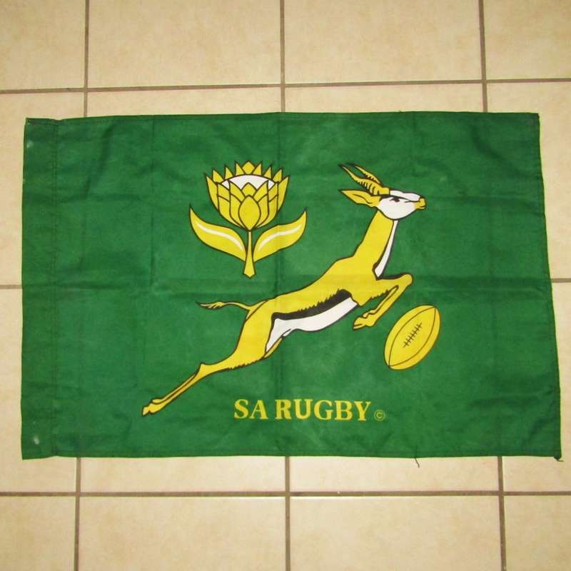 Old Springbok Rugby Flag