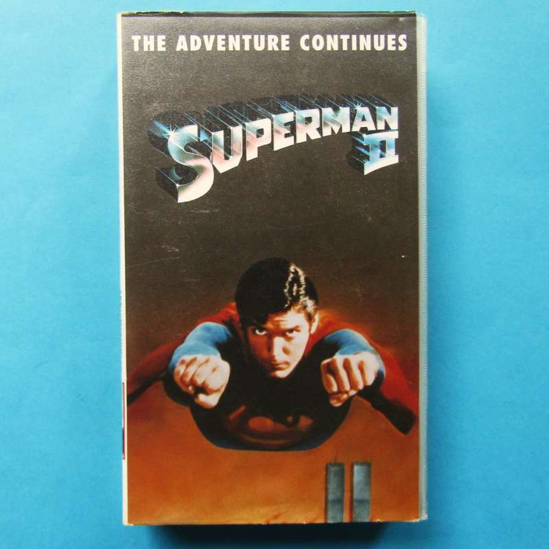 Superman II - Movie VHS Tape (1980)