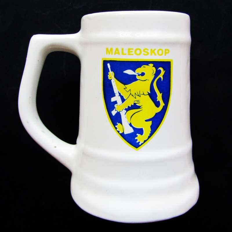 Old SA Police Maleoskop Beer Mug