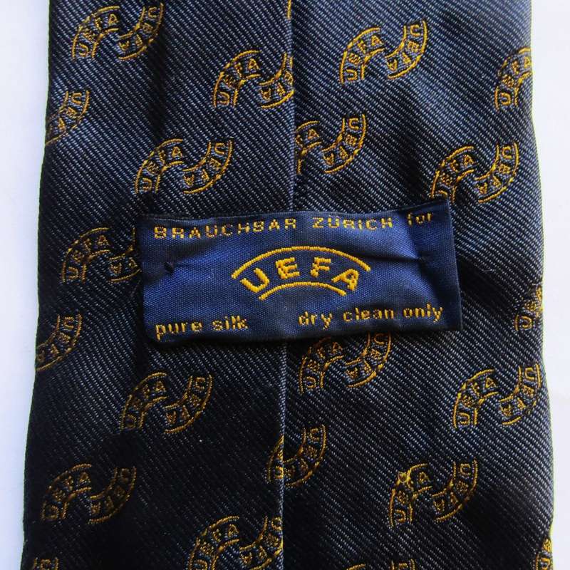 Old UEFA Football Neck Tie