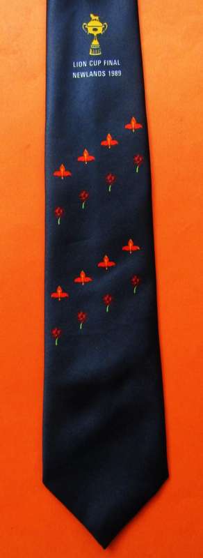 1989 Lion Cup Final - WP vs Noord Transvaal - Rugby Neck Tie