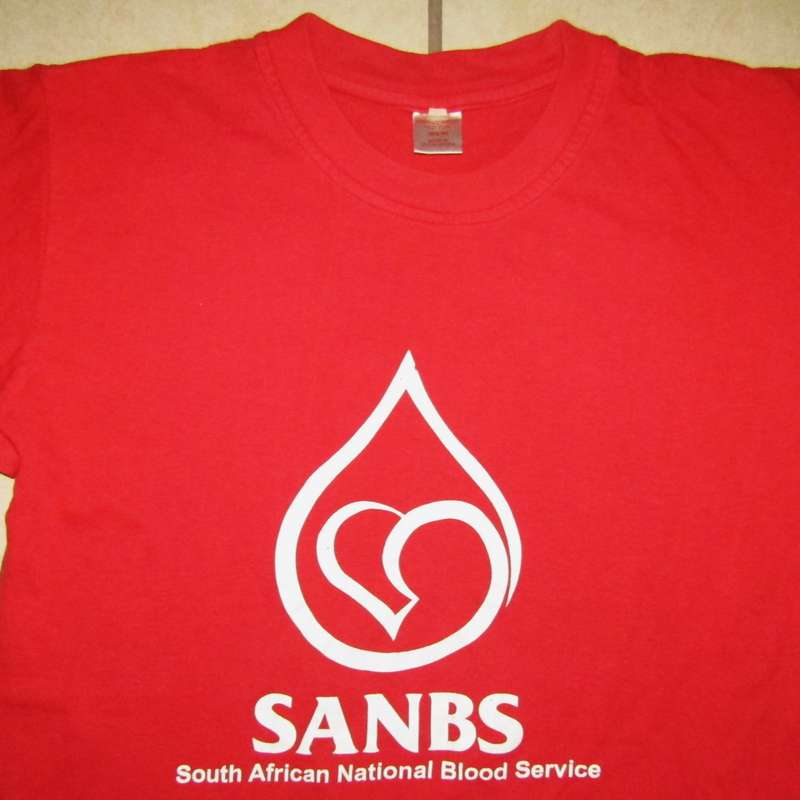 Old SA National Blood Service T-Shirt