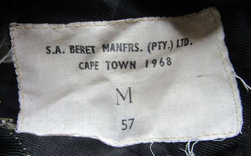 1968 SADF Infantry Green Beret