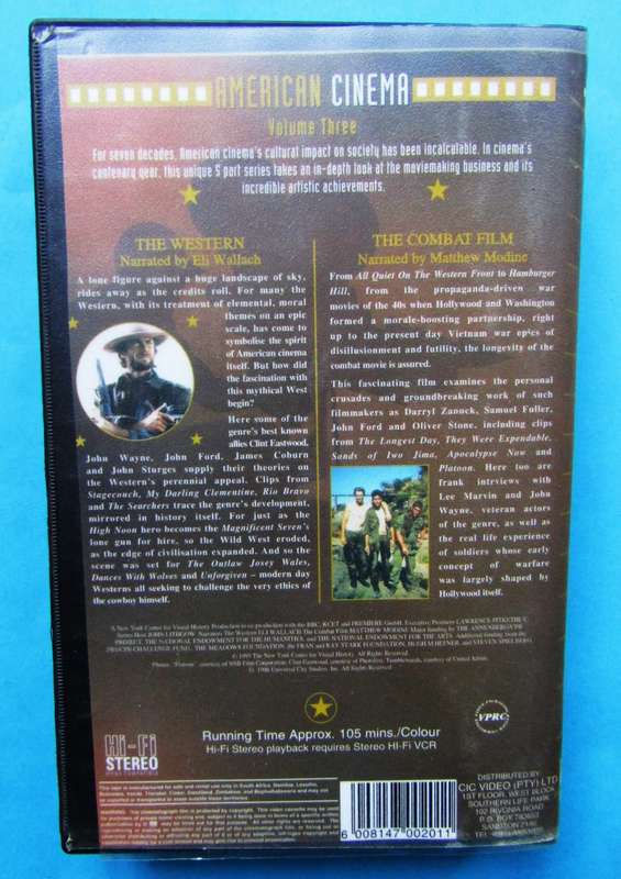 American Cinema Vol 3 - VHS Video Tape (1996)