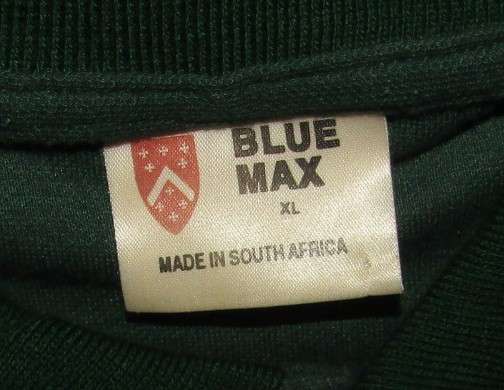Old Hong Kong Sevens Springbok Rugby Shirt - XL Size