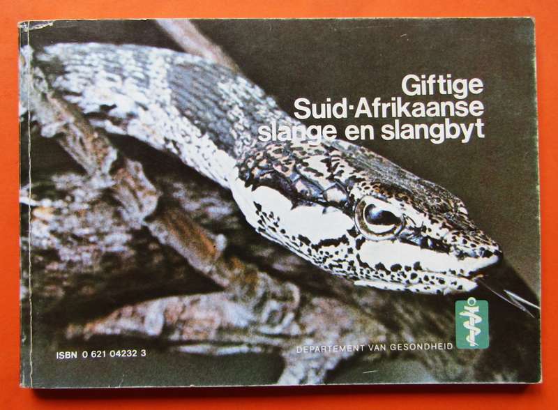1978 Poisonous South African Snakes and Snakebite Brochure Booklet