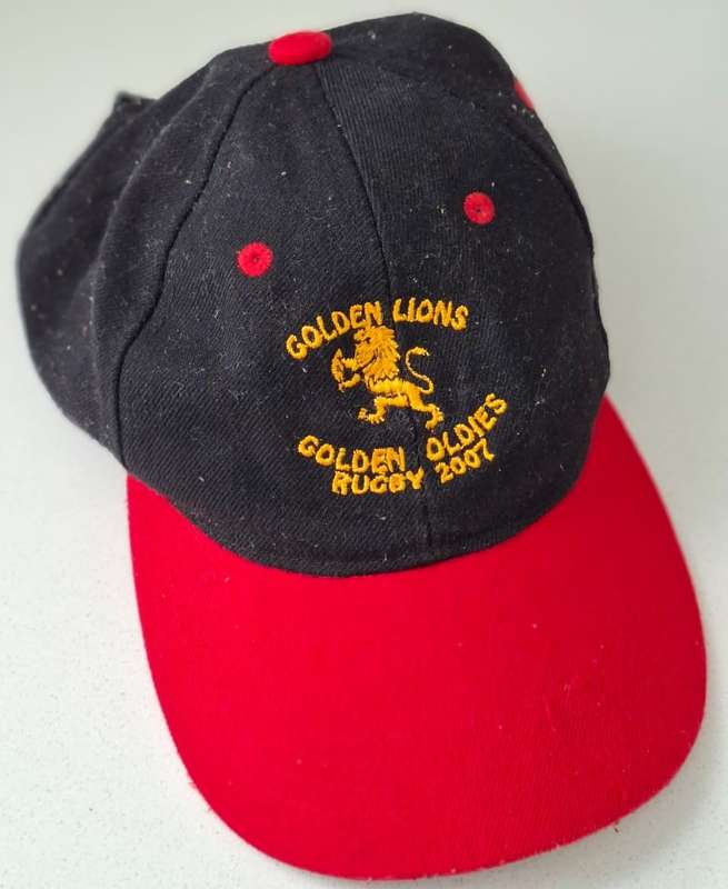 2007 Golden Oldies Golden Lions Rugby Cap