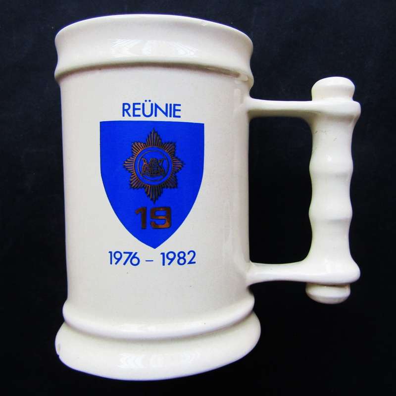 1988 SA Police Unit 19 Beer Mug