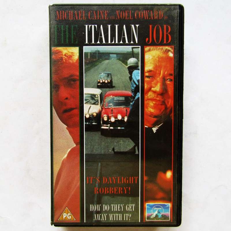 The Italian Job - Michael Caine - Movie VHS Tape