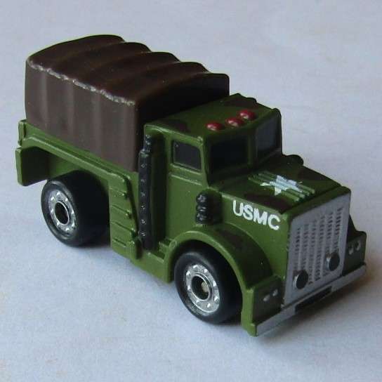 Old Micro Machine Size Military Truck