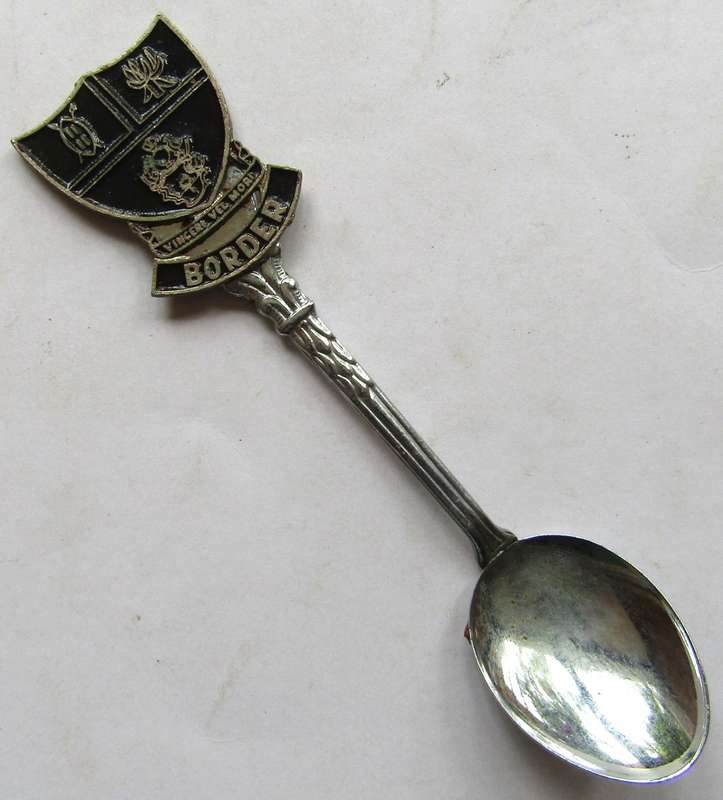 Old Border Rugby Crested Spoon