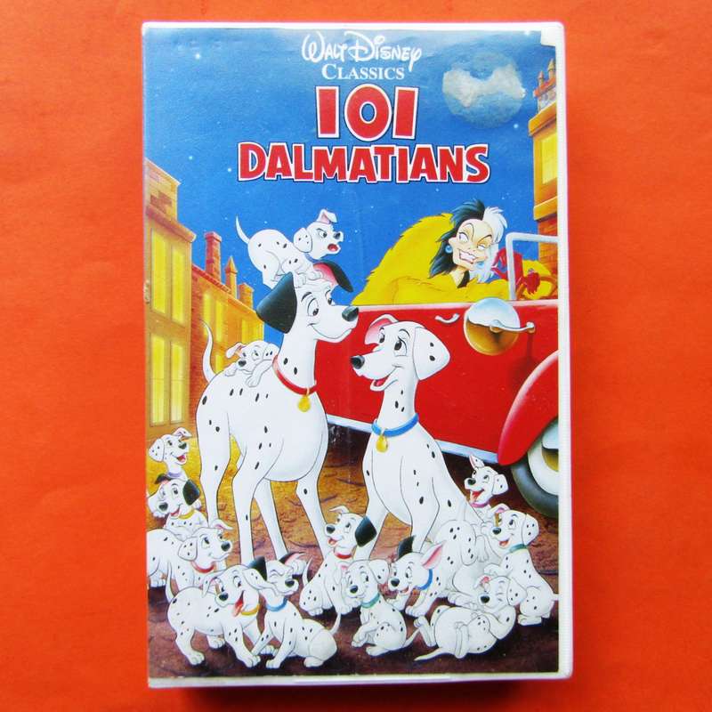 101 Dalmatians - Walt Disney - Movie VHS Tape