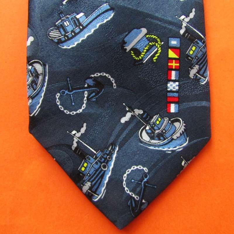 Old Portnet Shipping Neck Tie