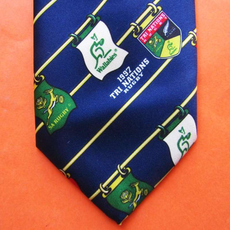 1997 Tri Nations Rugby Neck Tie