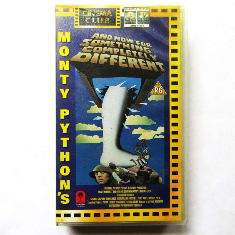Monty Python's and Now for Something Completely Different - VHS Tape (1993)