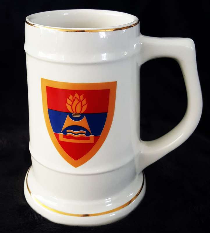 SADF 2 Field Engineer Regiment Beer Mug
