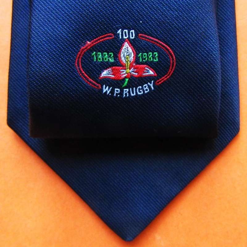 1983 WP Rugby 100 Year Neck Tie